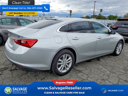 Used 2017 Chevrolet Malibu Hybrid w/ Driver Confidence Package FWD image 4