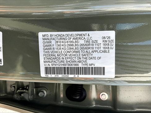 New 2026 Honda Pilot TrailSport image 21