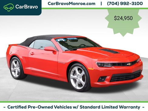 Certified 2015 Chevrolet Camaro SS w/ RS Package RWD image 9
