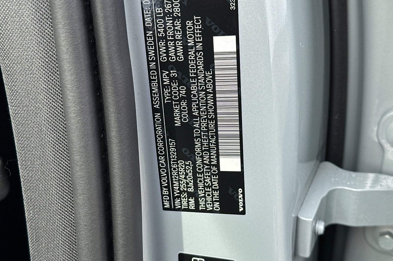 Used 2026 Volvo XC60 B5 Plus w/ Protection Package Premier AWD/4WD image 26