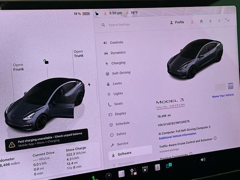 Used 2022 Tesla Model 3 Performance AWD/4WD image 17