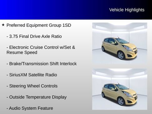 Used 2015 Chevrolet Spark LT FWD image 8