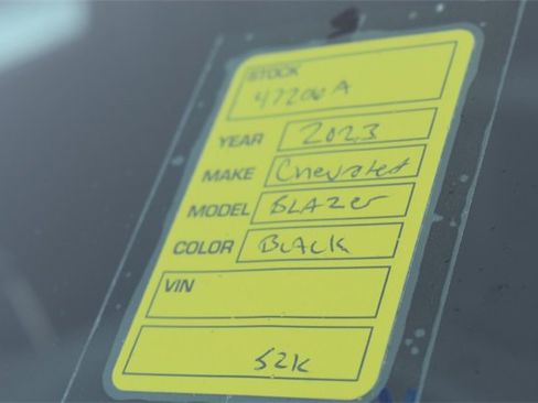 Certified 2023 Chevrolet Blazer RS w/ Driver Confidence II Package image 42