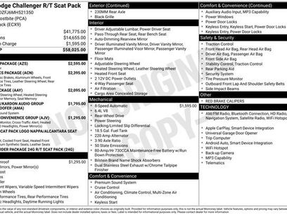 Used 2021 Dodge Challenger R/T Scat Pack w/ Shaker Package