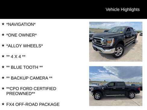 Used 2022 Ford F150 XLT w/ Equipment Group 302A High AWD/4WD image 4