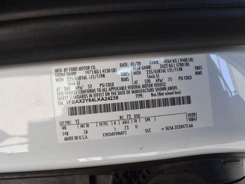 Used 2020 Ford Transit 350 XLT image 43