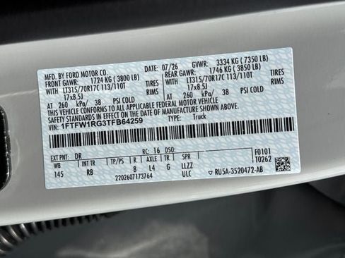 New 2026 Ford F150 Raptor AWD/4WD image 31