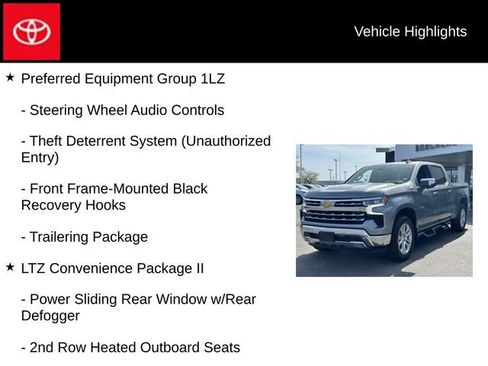 Used 2024 Chevrolet Silverado 1500 LTZ w/ LTZ Convenience Package II image 30