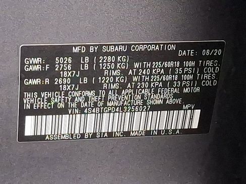 Used 2020 Subaru Outback Touring XT image 26