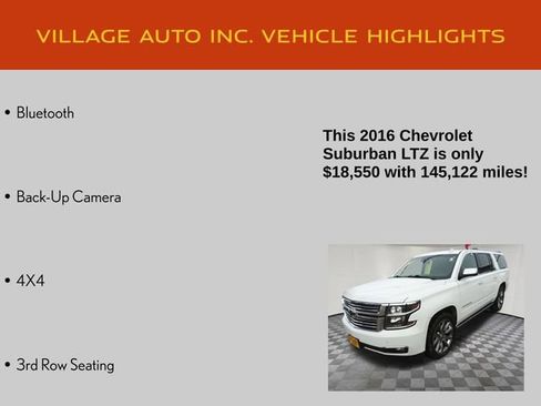 Used 2016 Chevrolet Suburban LTZ image 21