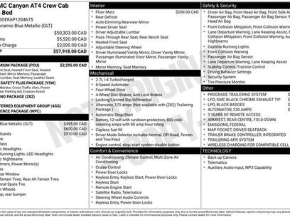 Used 2023 GMC Canyon AT4 w/ AT4 Premium Package