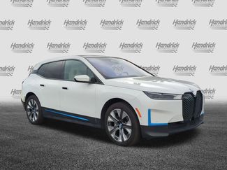 Used 2023 BMW iX xDrive50 w/ BMW I Signature Blue Package AWD/4WD video 2