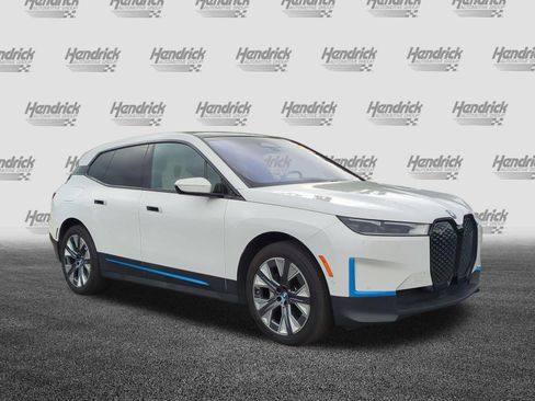 Used 2023 BMW iX xDrive50 w/ BMW I Signature Blue Package AWD/4WD image 2