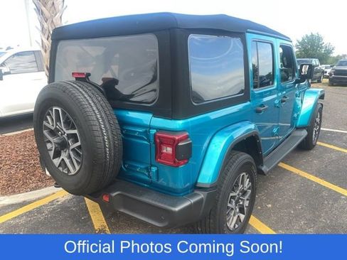 Used 2024 Jeep Wrangler Sahara w/ Technology Group image 4