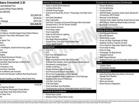 Used 2019 Subaru Crosstrek 2.0i image 19