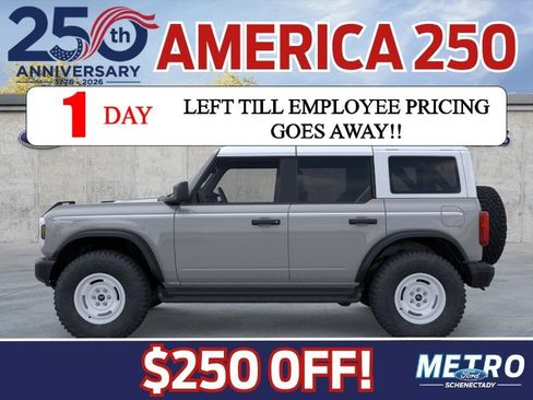 New 2026 Ford Bronco Heritage Edition AWD/4WD image 4