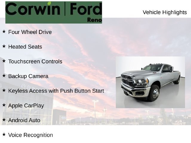 Used 2021 RAM 3500 Big Horn w/ Level 1 Equipment Group AWD/4WD image 8