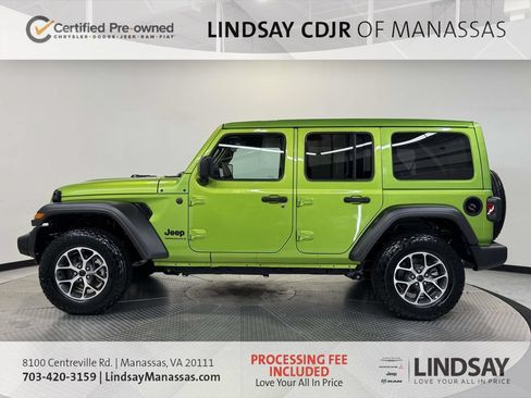 Used 2025 Jeep Wrangler Unlimited Sport AWD/4WD image 6