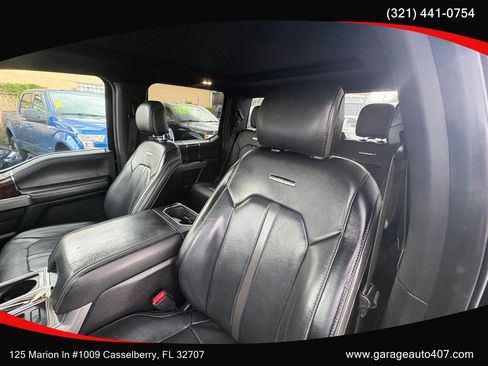 Used 2017 Ford F150 Platinum w/ Equipment Group 701A Luxury RWD image 12