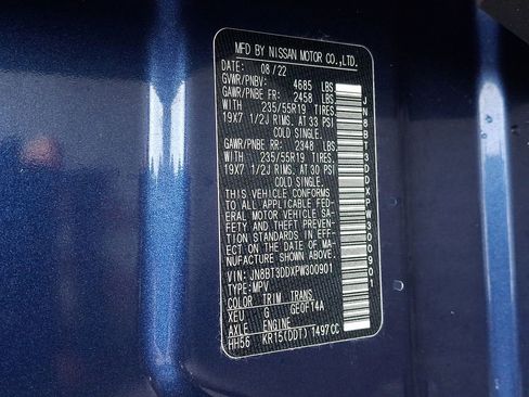 Certified 2023 Nissan Rogue Platinum w/ Platinum Premium Package image 26