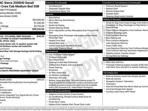 New 2026 GMC Sierra 2500 Denali Ultimate image 48