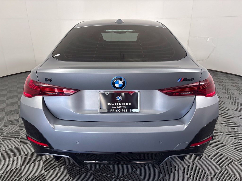 Certified 2025 BMW i4 M50 w/ Premium Package AWD/4WD image 6