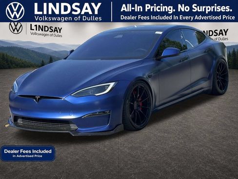 Used 2022 Tesla Model S Plaid AWD/4WD image 4