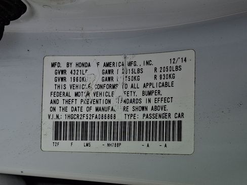 Used 2015 Honda Accord Sport image 28