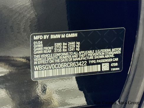 Used 2024 BMW M8 Gran Coupe xDrive Competition w/ Driving Assistance Package AWD/4WD image 33
