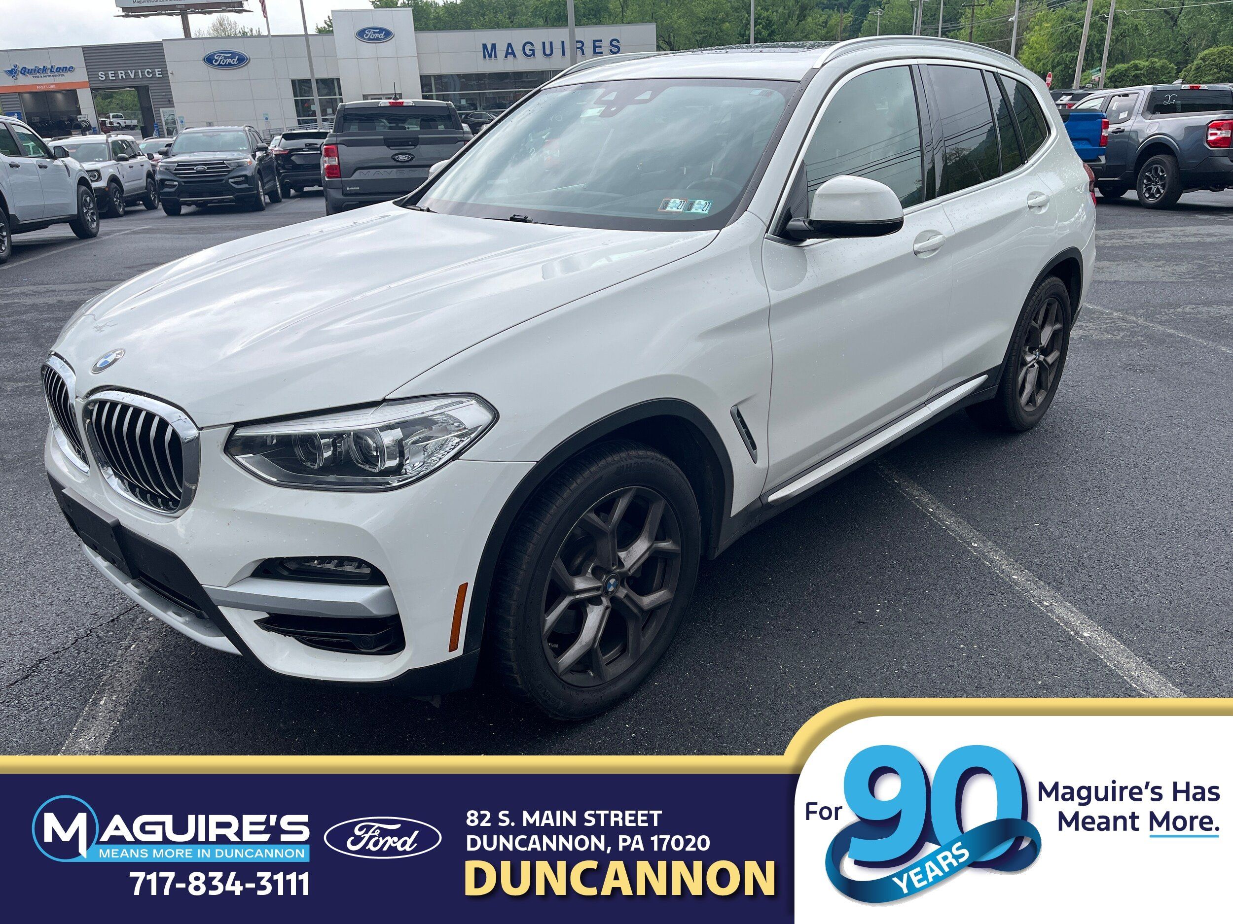 Used 2021 BMW X3 xDrive30i w/ Premium Package AWD/4WD image 1