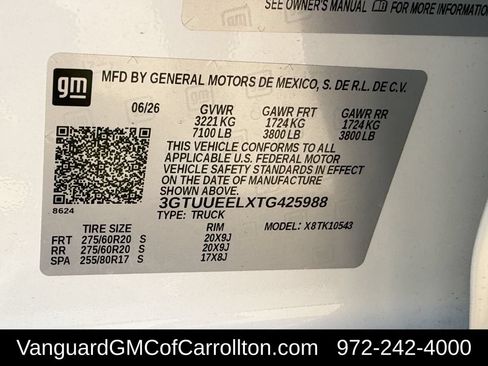 New 2026 GMC Sierra 1500 AT4 w/ AT4 Premium Package AWD/4WD image 25