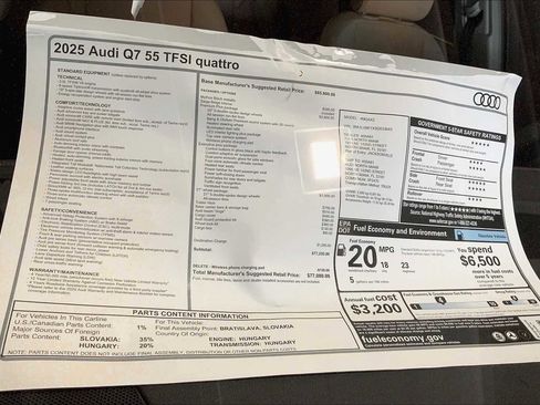 Used 2025 Audi Q7 3.0T Premium Plus image 18