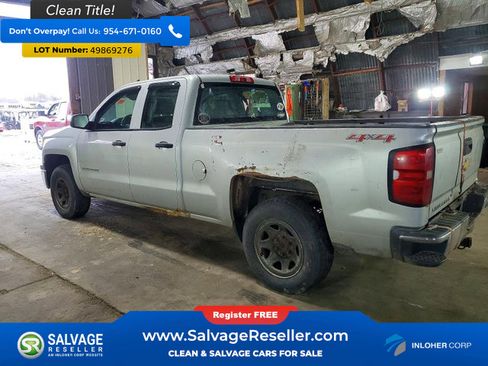 Used 2015 Chevrolet Silverado 1500 W/T w/ Chrome Bumper Package image 3