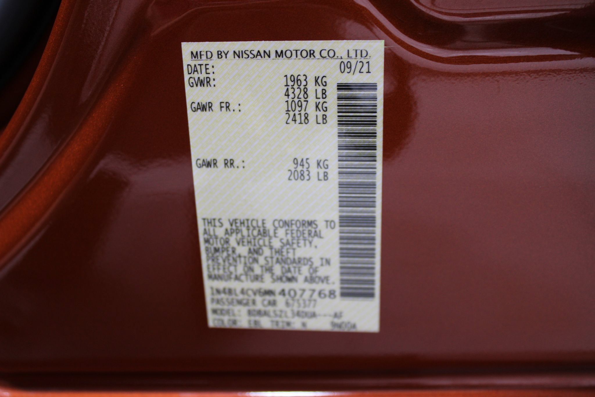 Used 2021 Nissan Altima 2.5 SR FWD image 43