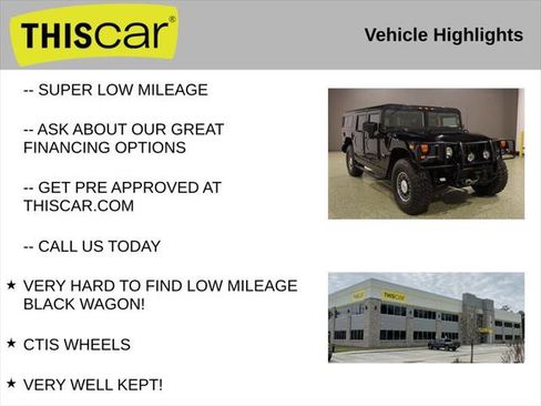 Used 2006 HUMMER H1 4-Door Wagon image 9
