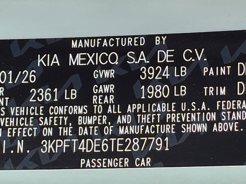 New 2026 Kia K4 FWD image 29
