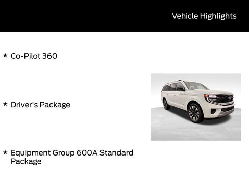 New 2025 Ford Expedition Max Platinum w/ Driver's Package image 6
