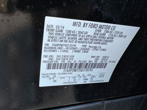 Used 2014 Ford Taurus Police Interceptor AWD image 23