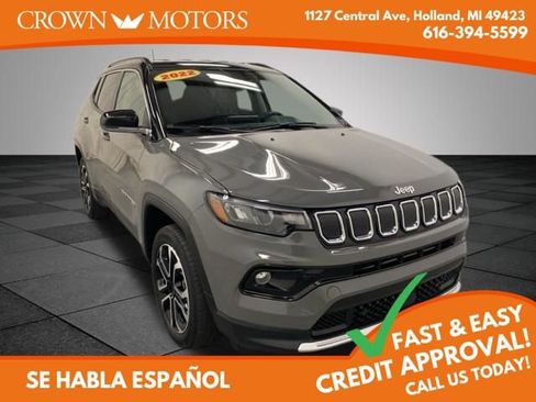 Used 2022 Jeep Compass Limited AWD/4WD image 1