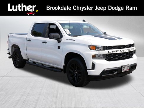 Used 2022 Chevrolet Silverado 1500 Custom w/ Rally Edition AWD/4WD image 1