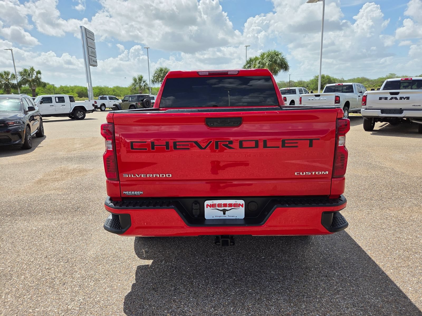 Used 2024 Chevrolet Silverado 1500 Custom w/ LPO, Dark Essentials Package RWD image 8