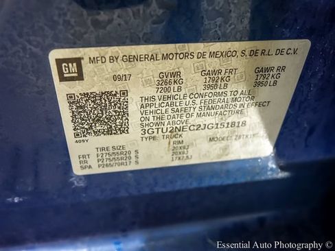 Certified 2018 GMC Sierra 1500 SLT AWD/4WD image 28