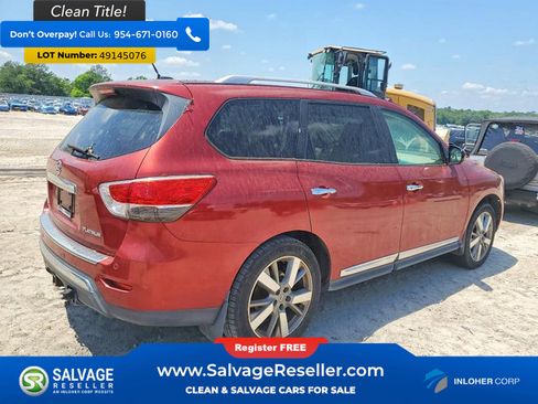 Used 2013 Nissan Pathfinder Platinum w/ Platinum Premium Pkg FWD image 4