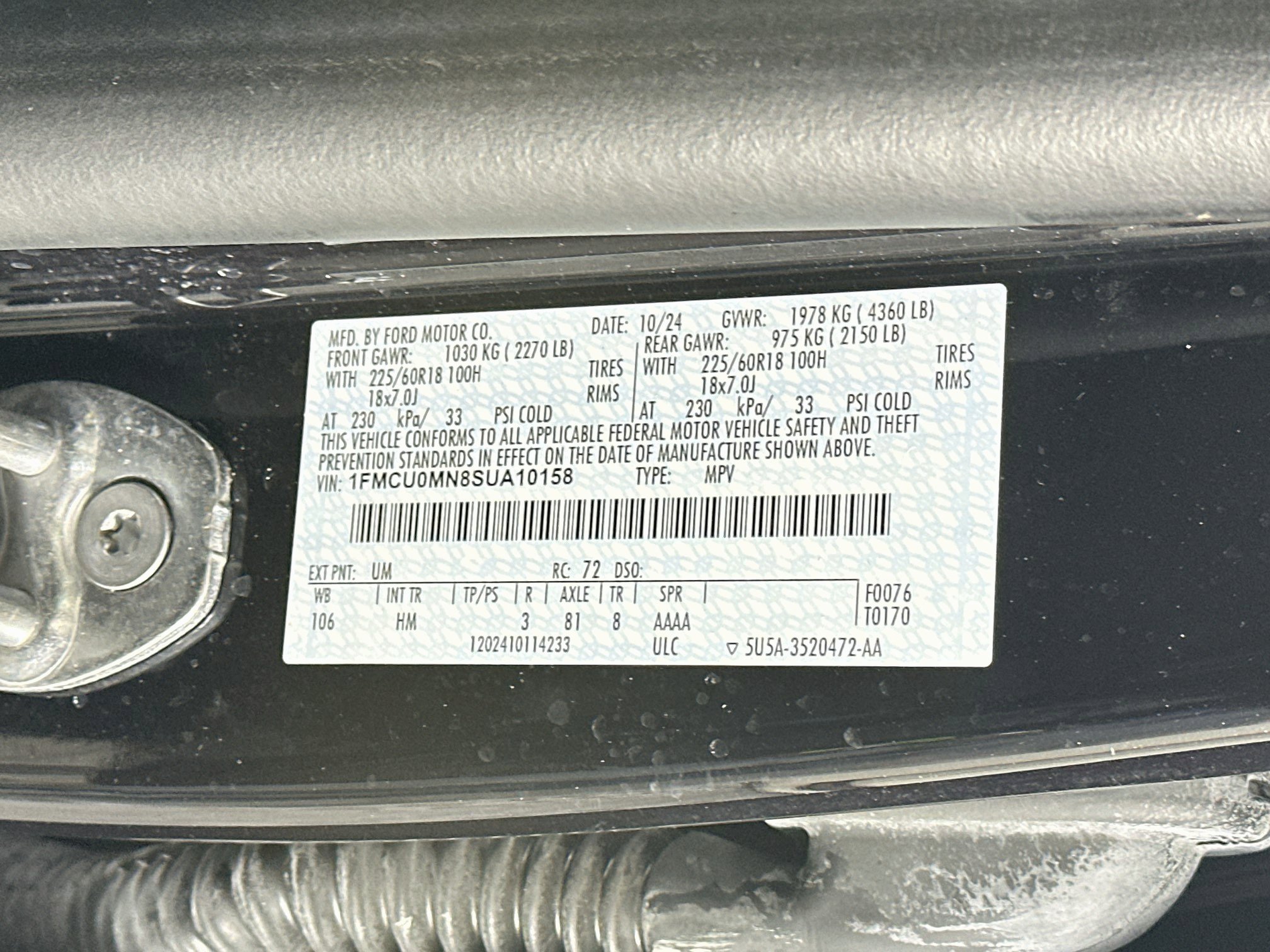 Used 2025 Ford Escape ST-Line FWD image 12