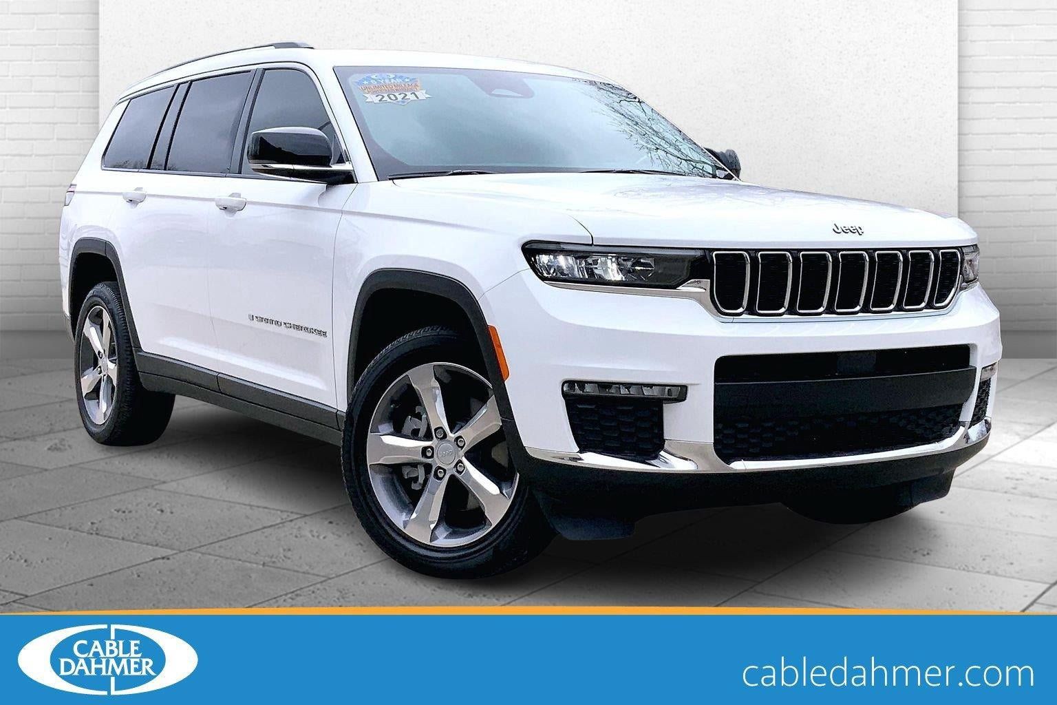 Used 2021 Jeep Grand Cherokee L Limited AWD/4WD image 1