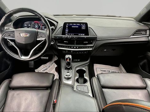 Used 2021 Cadillac CT4 V w/ Technology Package RWD image 16