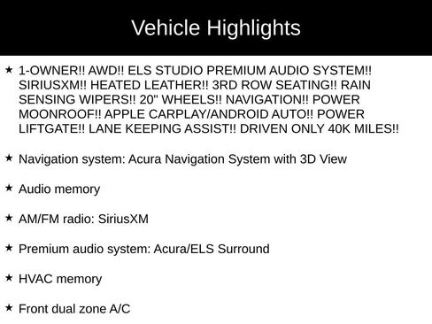 Used 2023 Acura MDX SH-AWD w/ Technology Package image 37