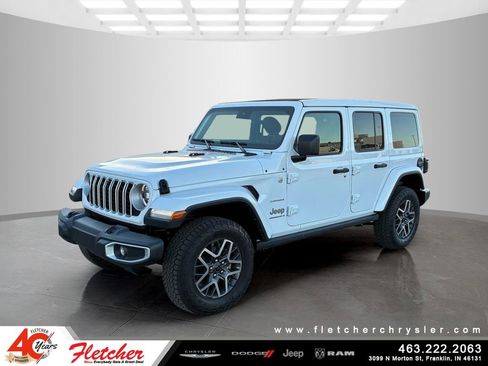 Used 2024 Jeep Wrangler Sahara w/ Technology Group image 1