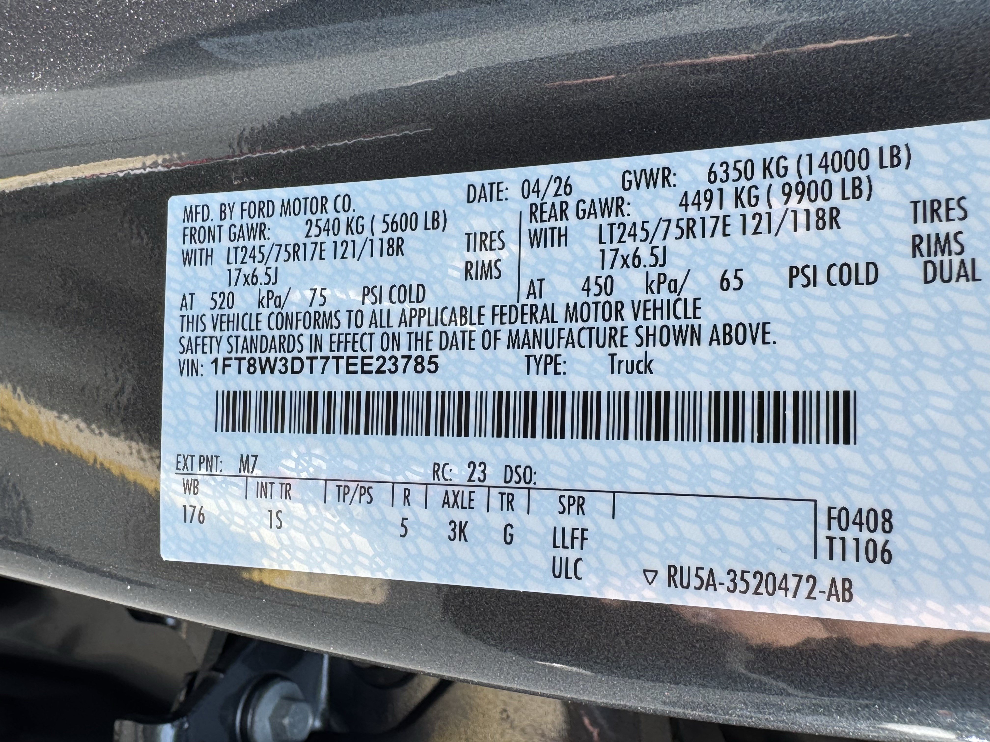 New 2026 Ford F350 XL w/ STX Appearance Package AWD/4WD image 34