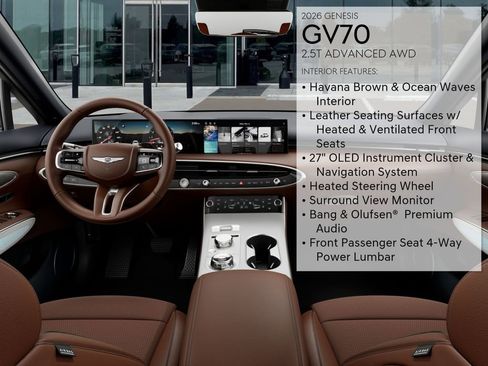 New 2026 Genesis GV70 2.5T Advanced image 17